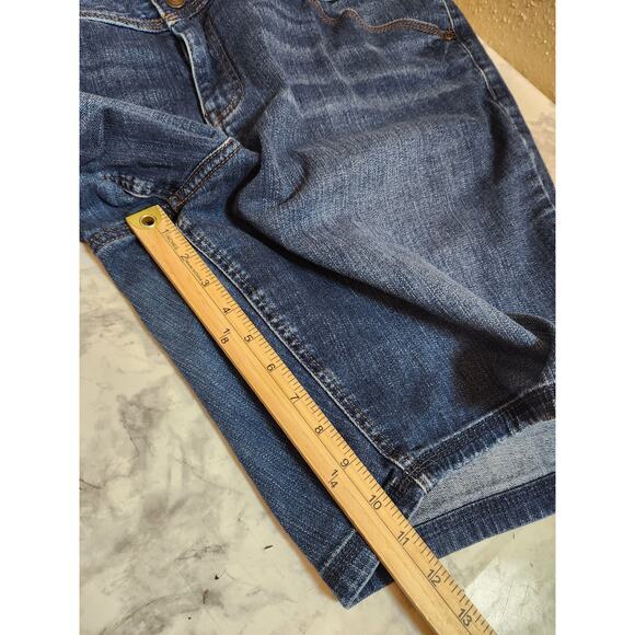 Lane Bryant Women's Blue High Rise Denim Bermuda Shorts‎ Plus Size 22 - Picture 6 of 6